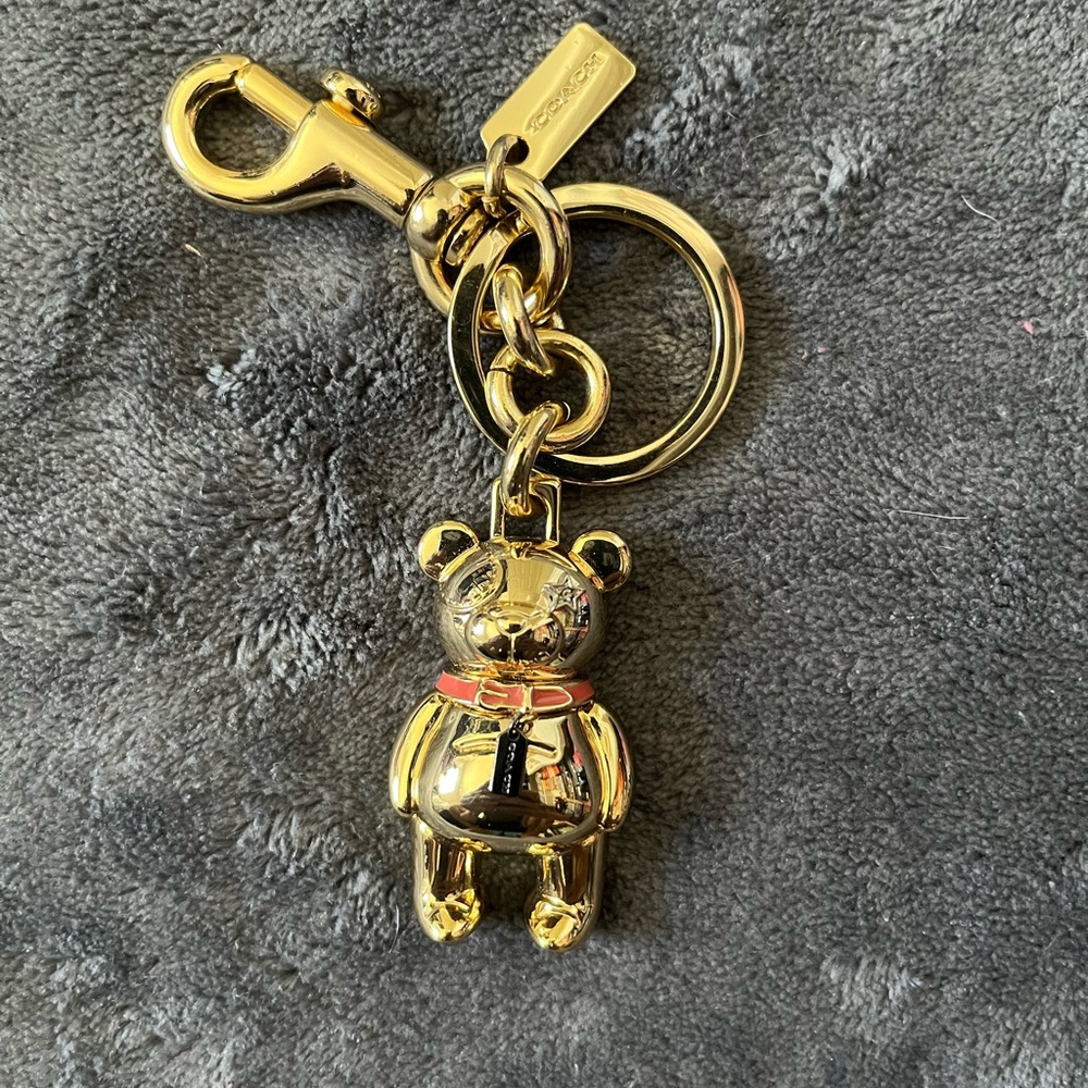 Coach Bear Charm